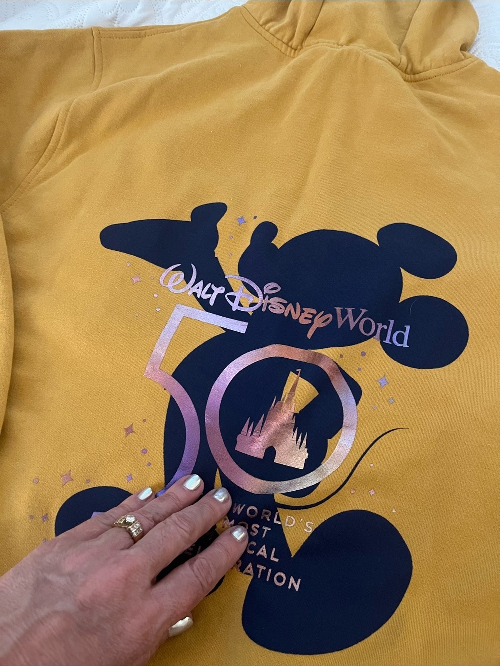 Walt Disney World 50th Anniversary Hoodie – XL NWOT - Picture 9 of 9